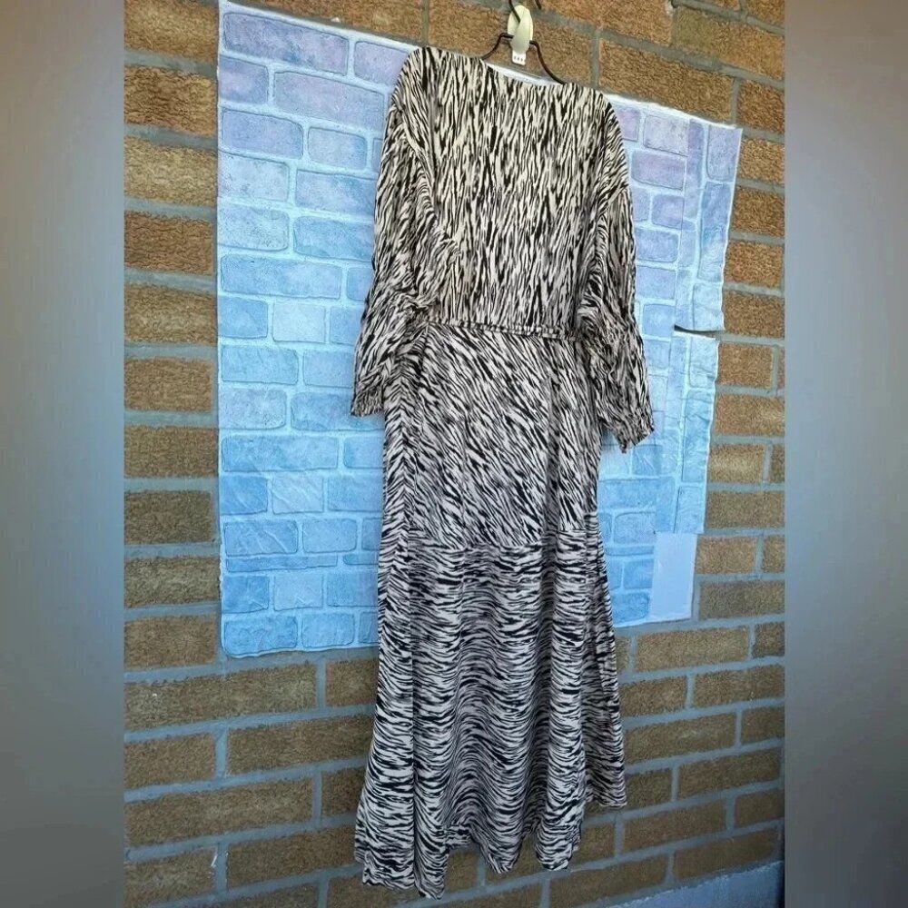 BALI ELF  Set Sail Puff Sleeve Wrap Dress XXXL - Picture 12 of 16